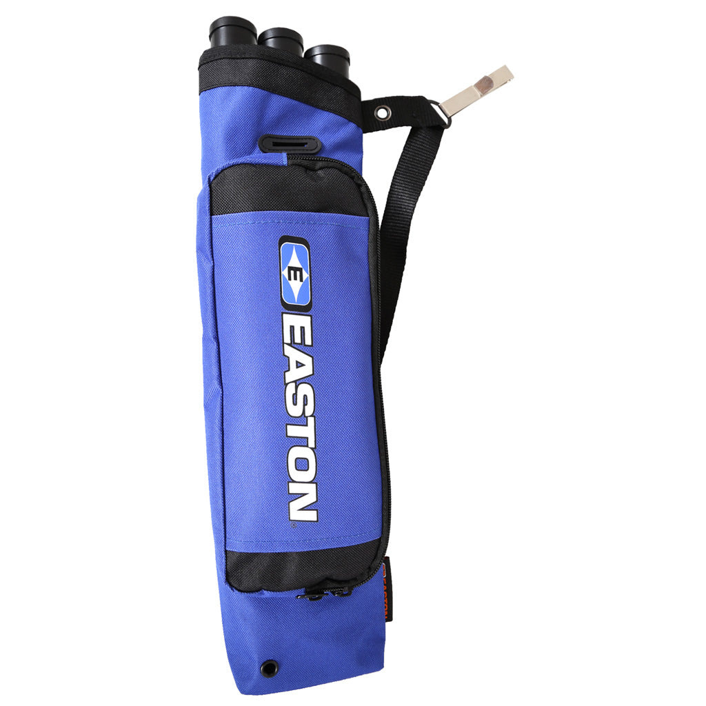 Easton Easton Flipside 3-tube Hip Quiver Blue RH/lh - Arrows & Bolts - DropShot Archery