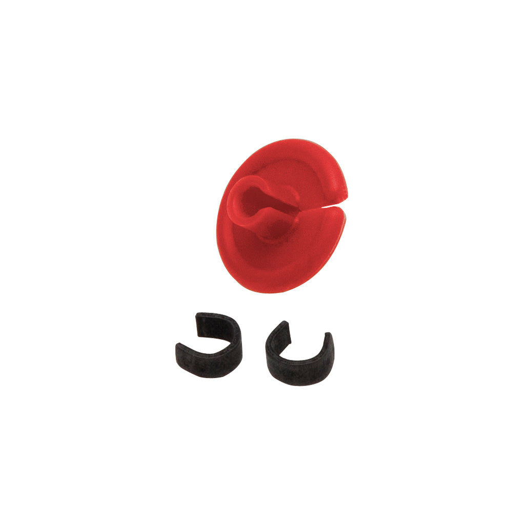 October Mountain October Mountain String Love 2.0 Kisser Button Red 25 pk. - Outdoor Gear - DropShot Archery