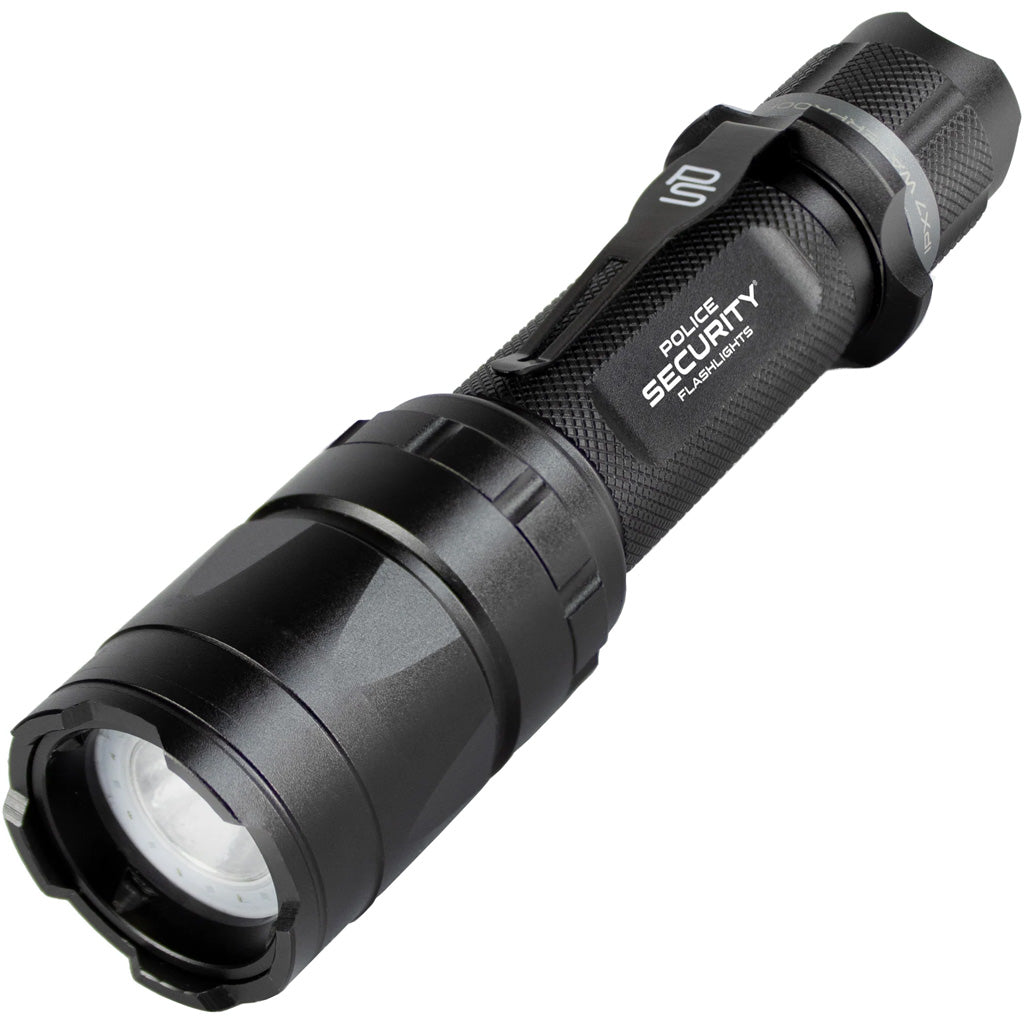 Police Security Flashlights Police Security Trac Tact Flashlight 1000 Lumen with UV - Imported Draft - DropShot Archery