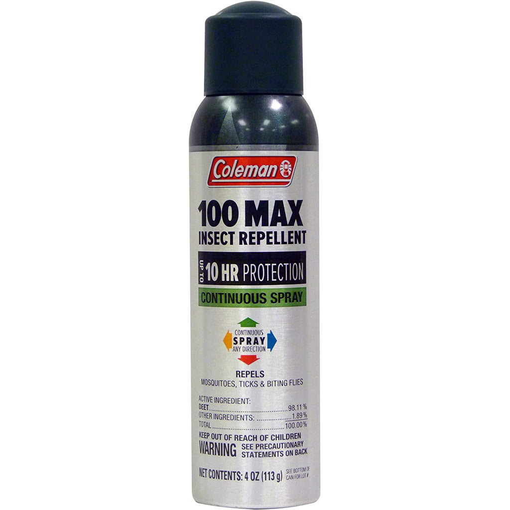 Coleman Coleman Max Insect Repellent 6oz-100% Deet-BOV Continuous Spray - Imported Draft - DropShot Archery