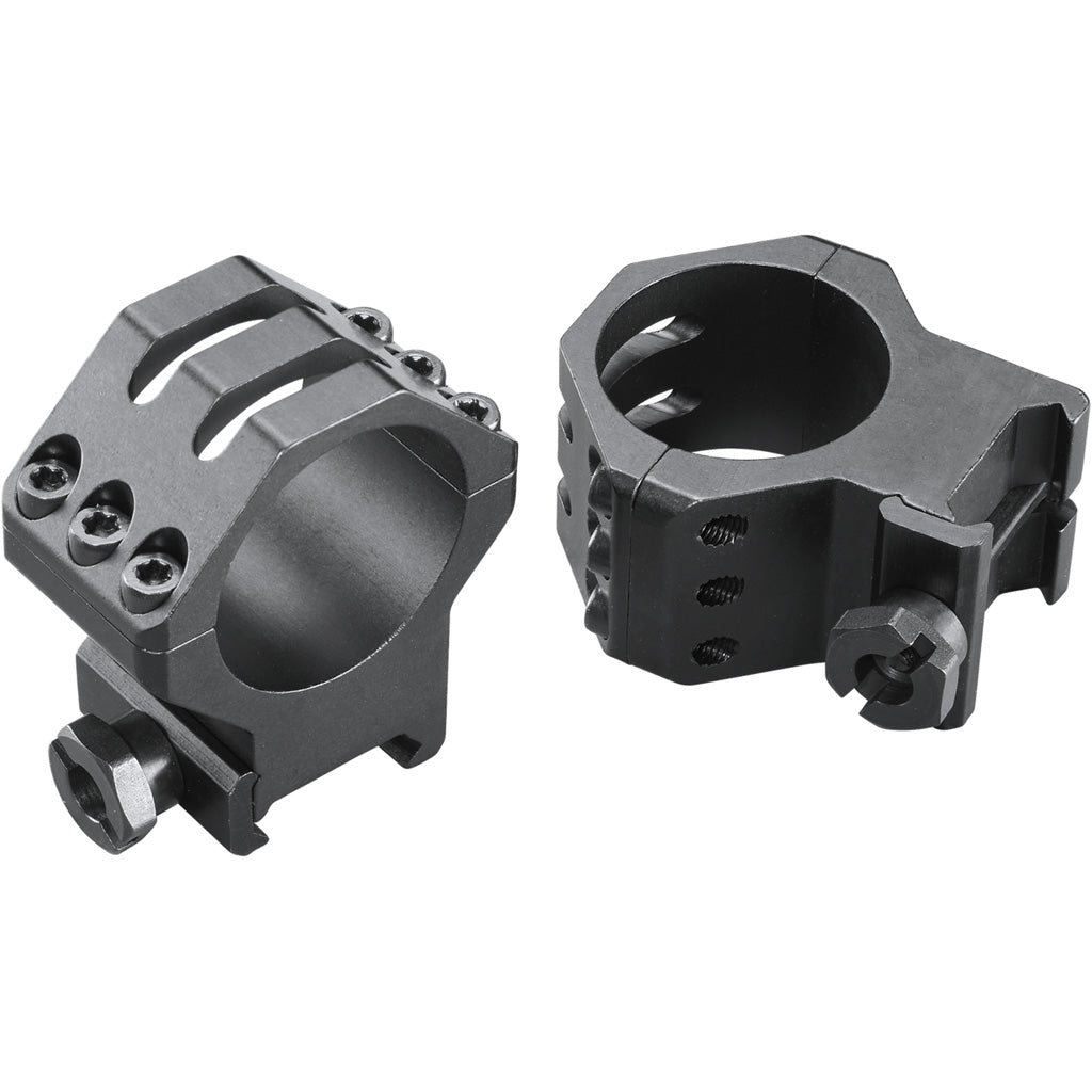 Weaver Weaver Classic 6Hole Skeleton Rings Matte Black 30mm Medium Clamshell Pack - Imported Draft - DropShot Archery