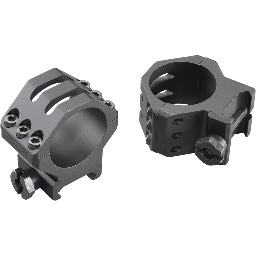 Weaver Weaver Tactical 6Hole Picatinny Ring Matte Black 30mm Medium Clamshell Pack - Imported Draft - DropShot Archery
