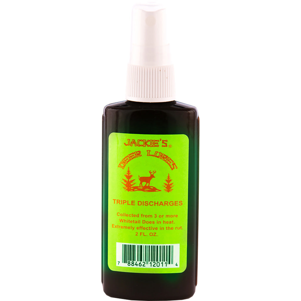 Jackies Deer Lures Jackies Triple Discharges w/Sprayer 2 oz. - Imported Draft - DropShot Archery