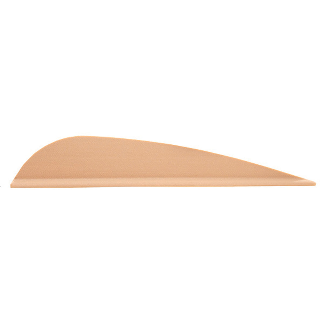 Arizona Archery Enterprises AAE Trad Vanes Sand 3 in. 50 pk. - Imported Draft - DropShot Archery