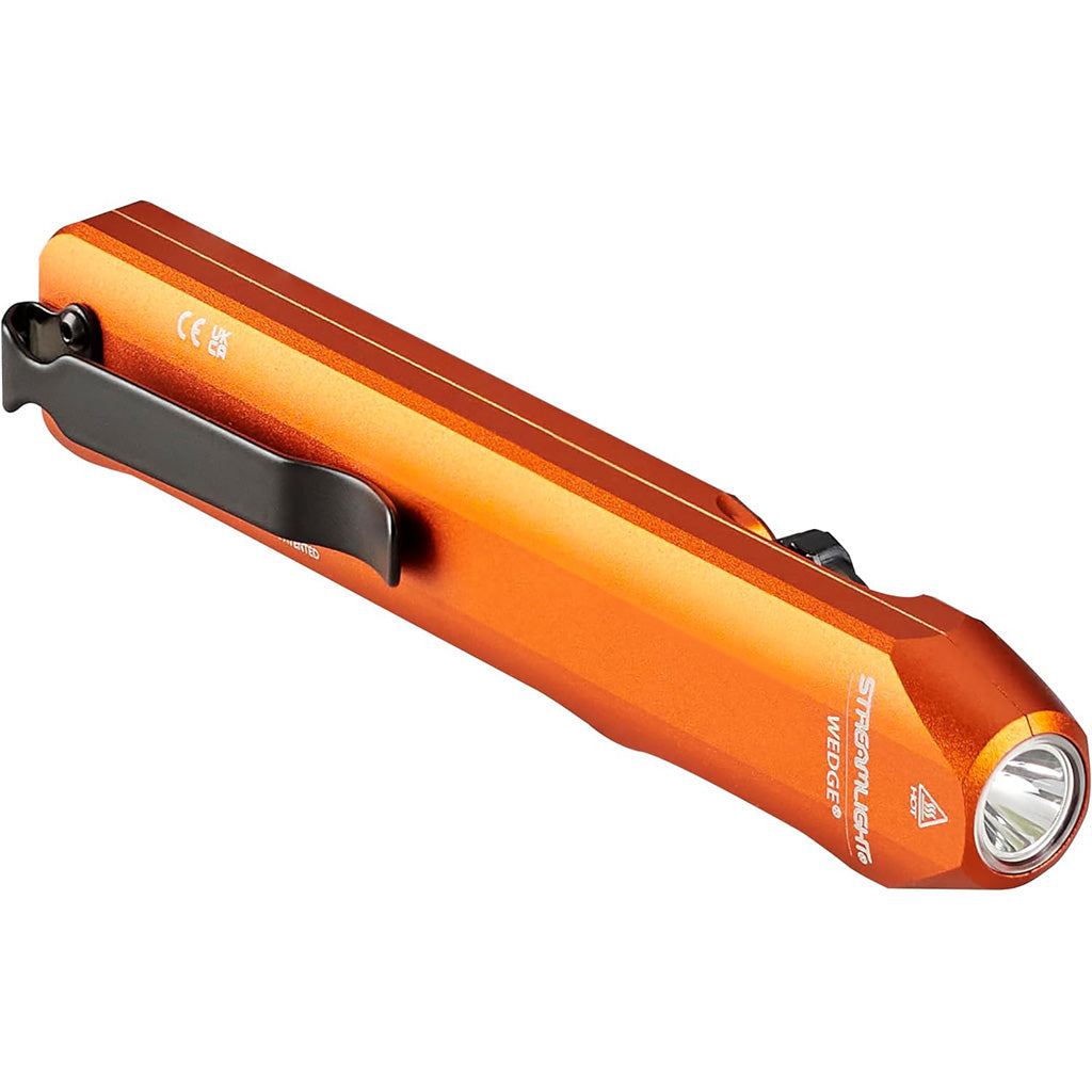 Streamlight Streamlight WedgeXT Flashlight 1000 Lumen Orange w/Cable - Imported Draft - DropShot Archery
