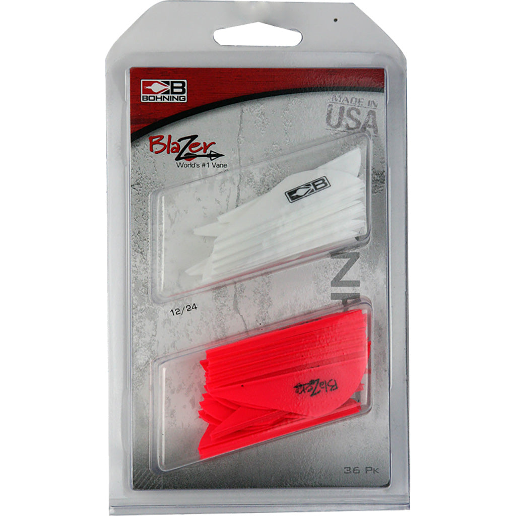 Bohning Bohning Blazer Vane Combo White/hot Pink 36 pk. - Archery & Outdoor Gear - DropShot Archery