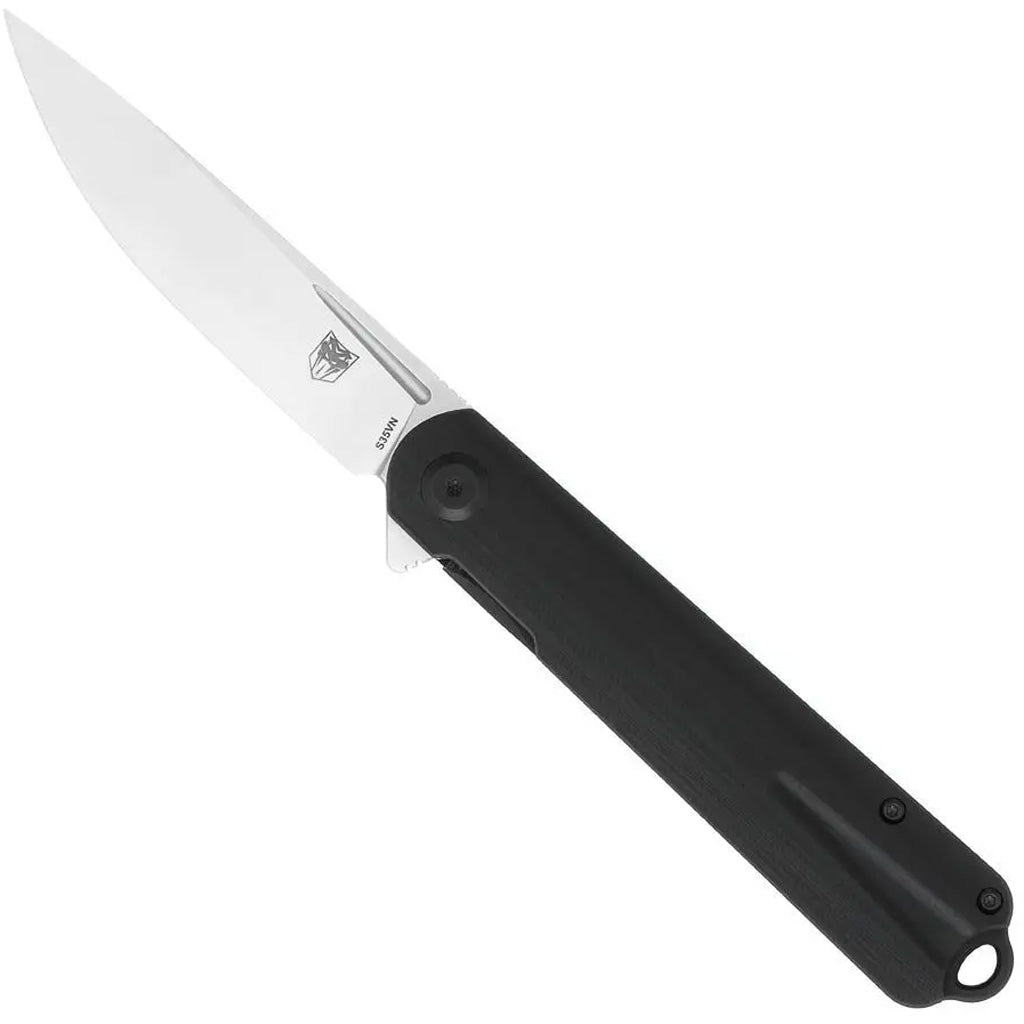 Cobratec Krait W/s35vn Knife Folding Blade Black