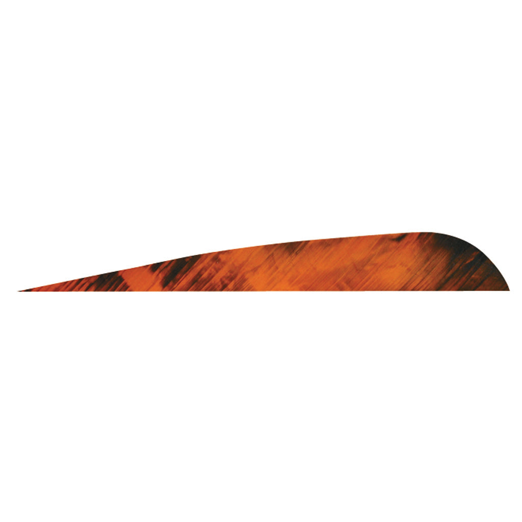 Gateway Gateway Tre-bark Feathers Tre-orange 4 In. Rw 100 pk. - Outdoor Gear - DropShot Archery