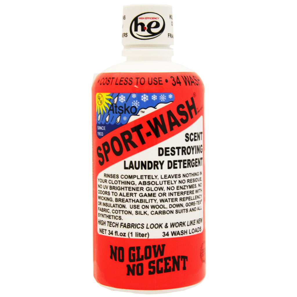 Atsko Atsko Sport-wash Laundry Detergent 1 Liter - Archery & Outdoor Gear - DropShot Archery