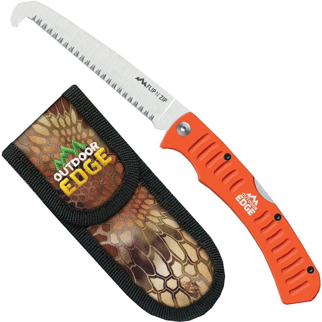Outdoor Edge Outdoor Edge Flip N Saw Orange 4.5 In. - Archery & Outdoor Gear - DropShot Archery