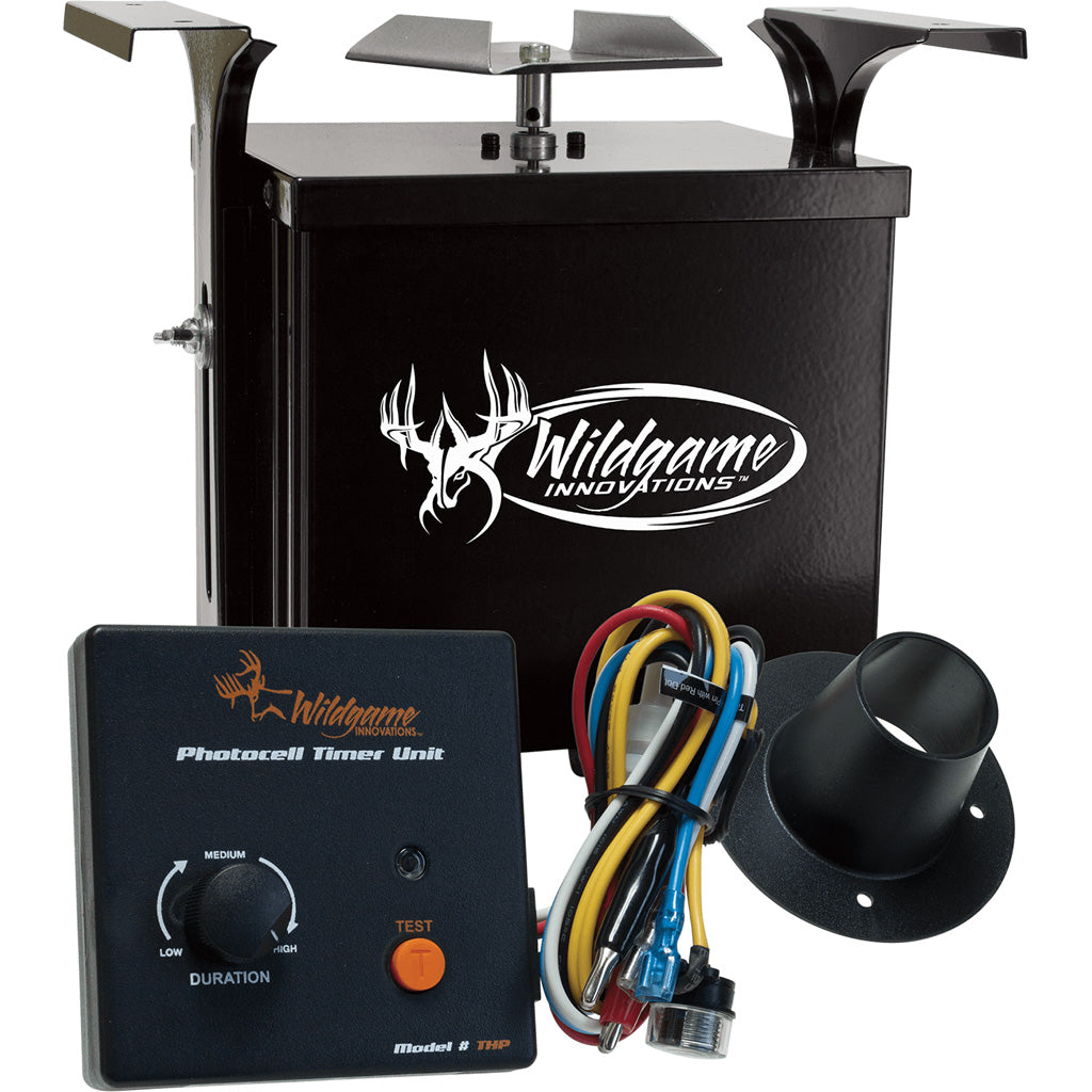 Wildgame Innovation Wildgame Dusk/dawn Feeder Kit 6 Volt - Outdoor Gear - DropShot Archery