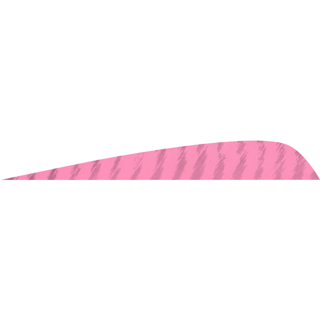 Gateway Gateway Parabolic Feathers Barred Flo Pink 4 In. Lw 50 pk. - Outdoor Gear - DropShot Archery