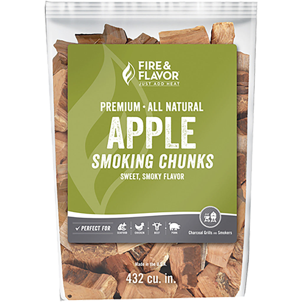 Fire and Flavor Fire And Flavor Wood Chunks Apple 4 LBS. - Archery & Outdoor Gear - DropShot Archery
