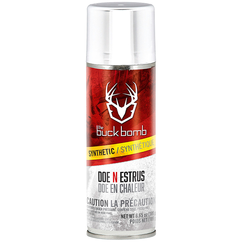 Buck Bomb Buck Bomb Aerosol Synthetic Doe-in-estrus 6.65 Oz. - Archery & Outdoor Gear - DropShot Archery