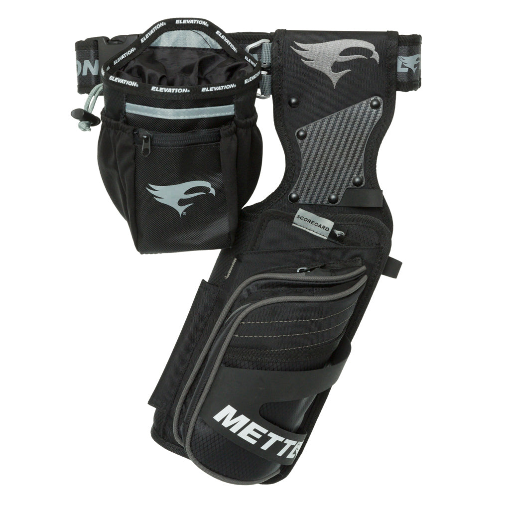 Elevation Elevation Mettle Field Quiver Package Black LH - Archery Accessories - DropShot Archery