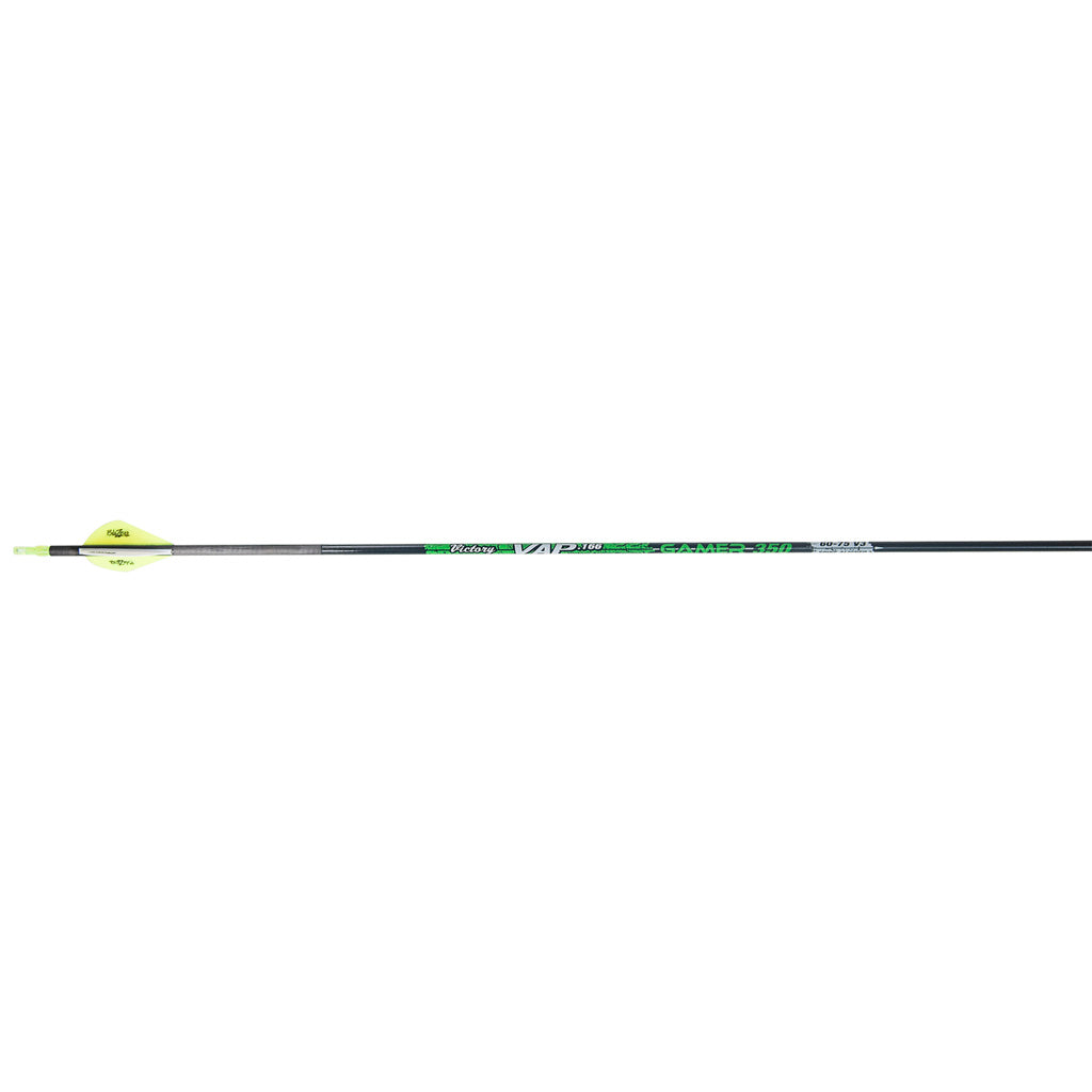 Victory Victory Vap Gamer Arrows 400 Blazer Vanes 6 pk. - Arrows & Bolts - DropShot Archery