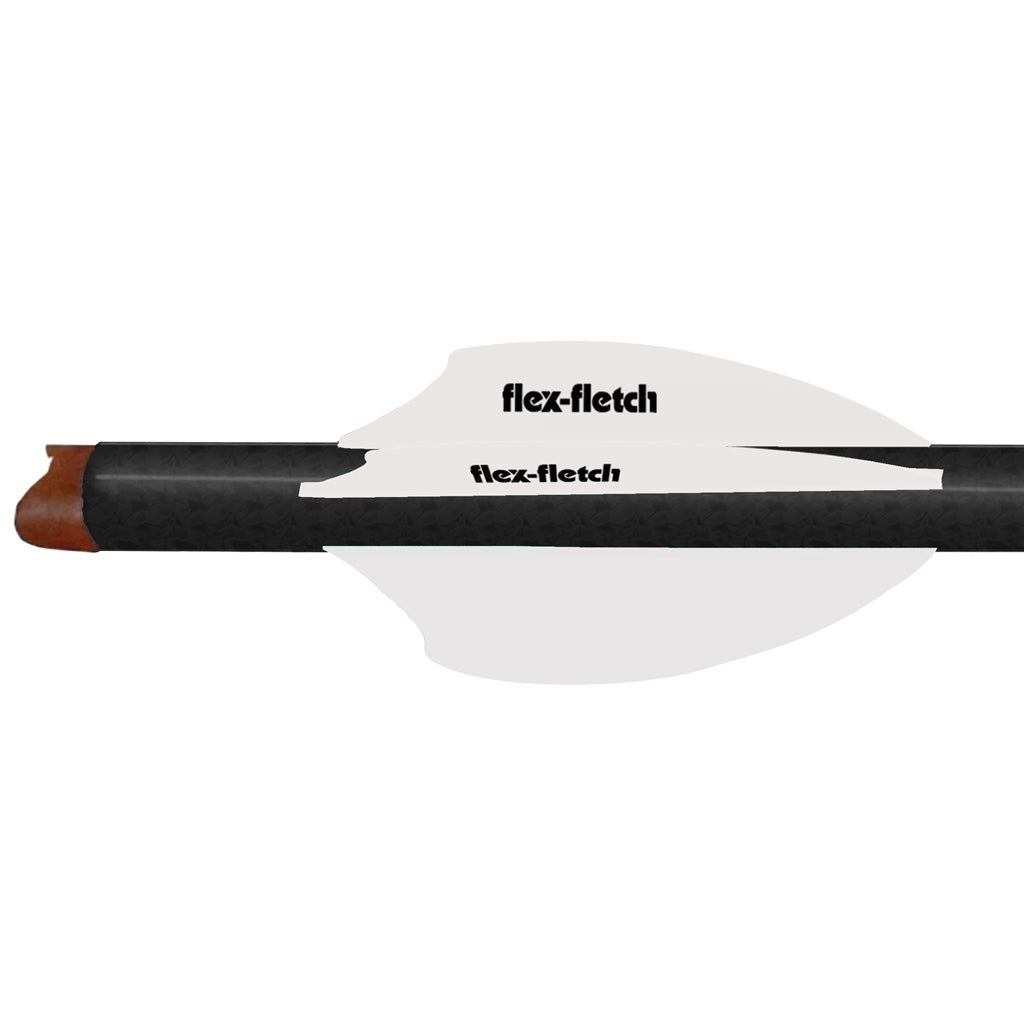 Flex Fletch Flex Fletch Sk2 Vanes White 2 In. 100 pk. - Outdoor Gear - DropShot Archery