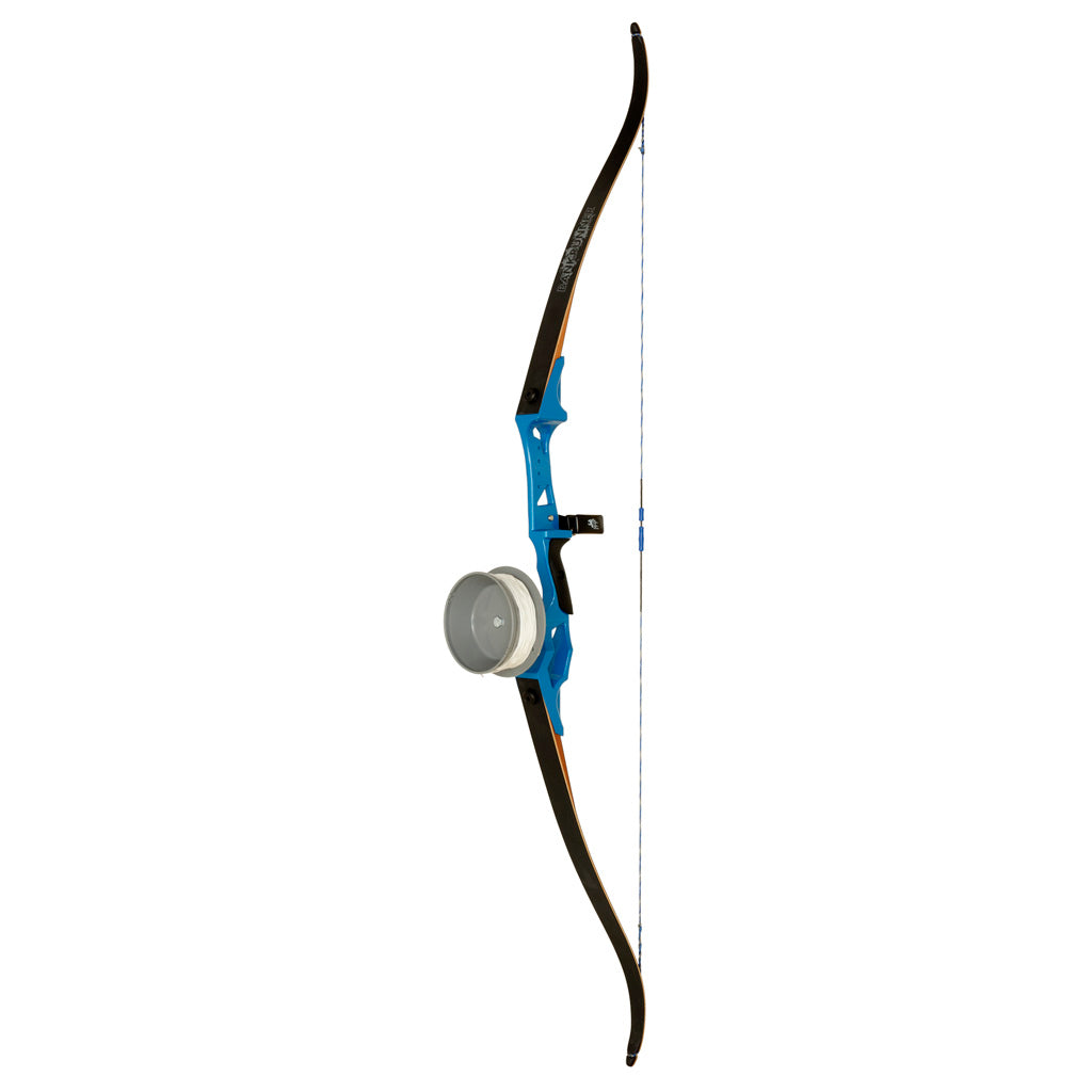 Fin-Finder Fin Finder Bank Runner Bowfishing Recurve Package With Drum Reel Package Blue 58 In. 35 LBS. RH - Outdoor Gear - DropShot Archery