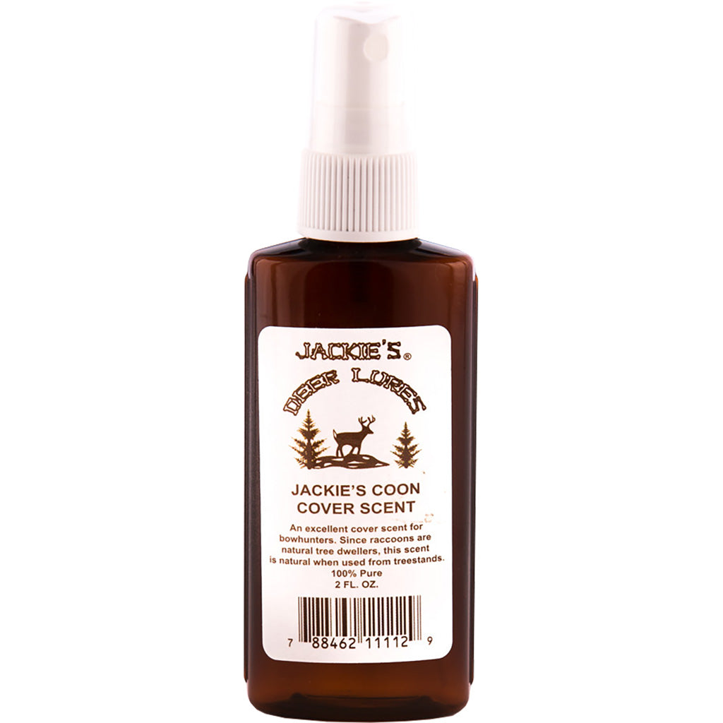 Jackies Deer Lures Jackies Racoon Cover Scent W/sprayer 2 Oz. - Scents & Attractants - DropShot Archery