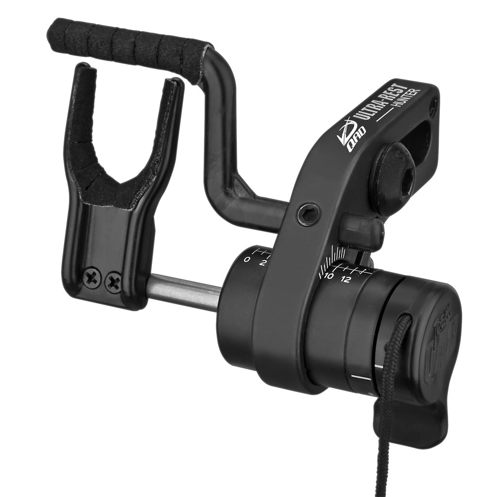 Qad QAD Ultrarest Hunter Black LH - Outdoor Gear - DropShot Archery