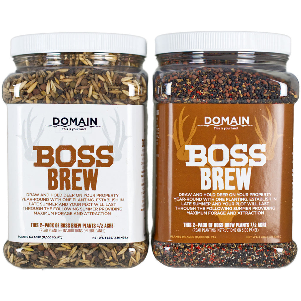 Domain Domain Boss Brew Seed 1/2 Acre - Archery & Outdoor Gear - DropShot Archery
