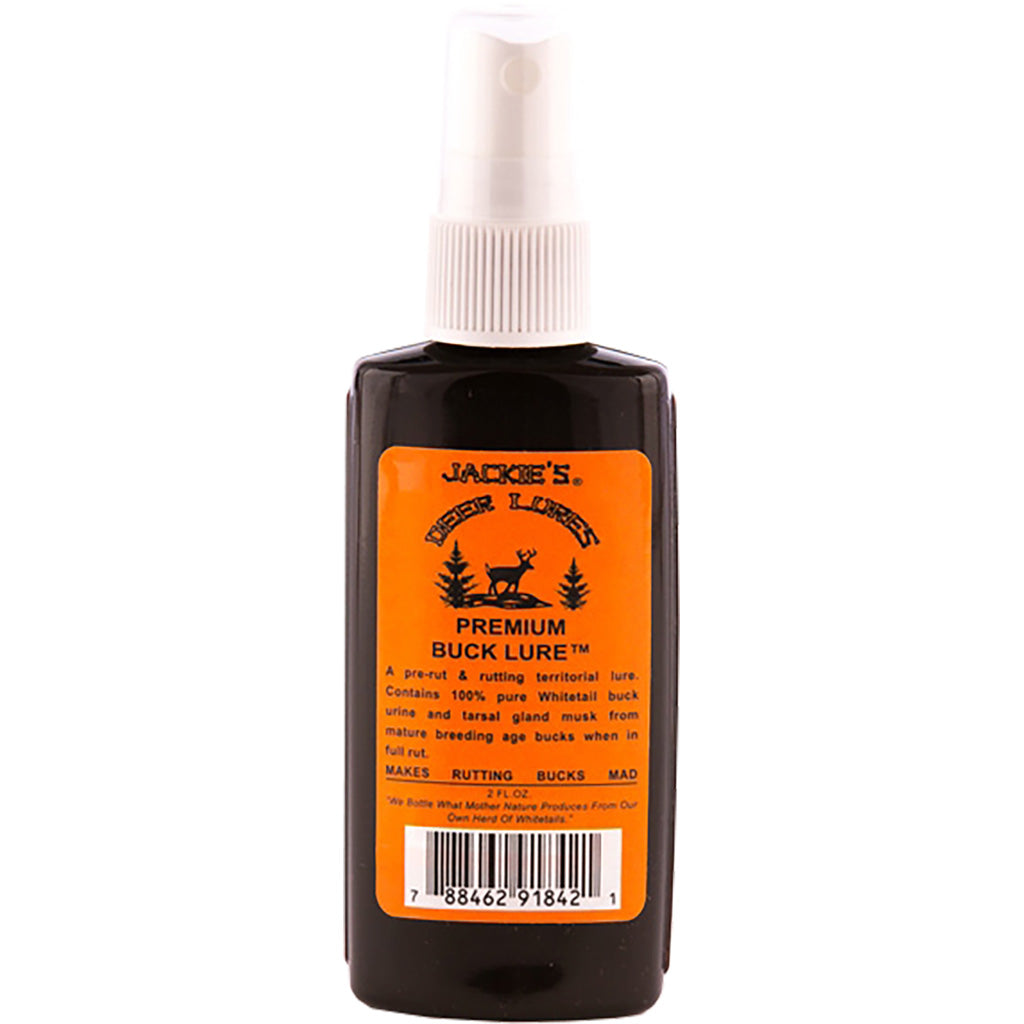 Jackies Deer Lures Jackies Premium Buck W/sprayer 2 Oz. - Outdoor Gear - DropShot Archery