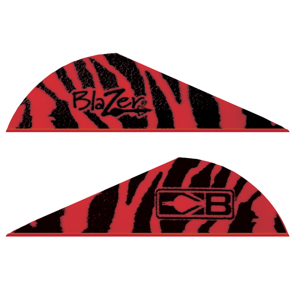 Bohning Bohning Blazer Vanes Red Tiger 100 pk. - Archery & Outdoor Gear - DropShot Archery
