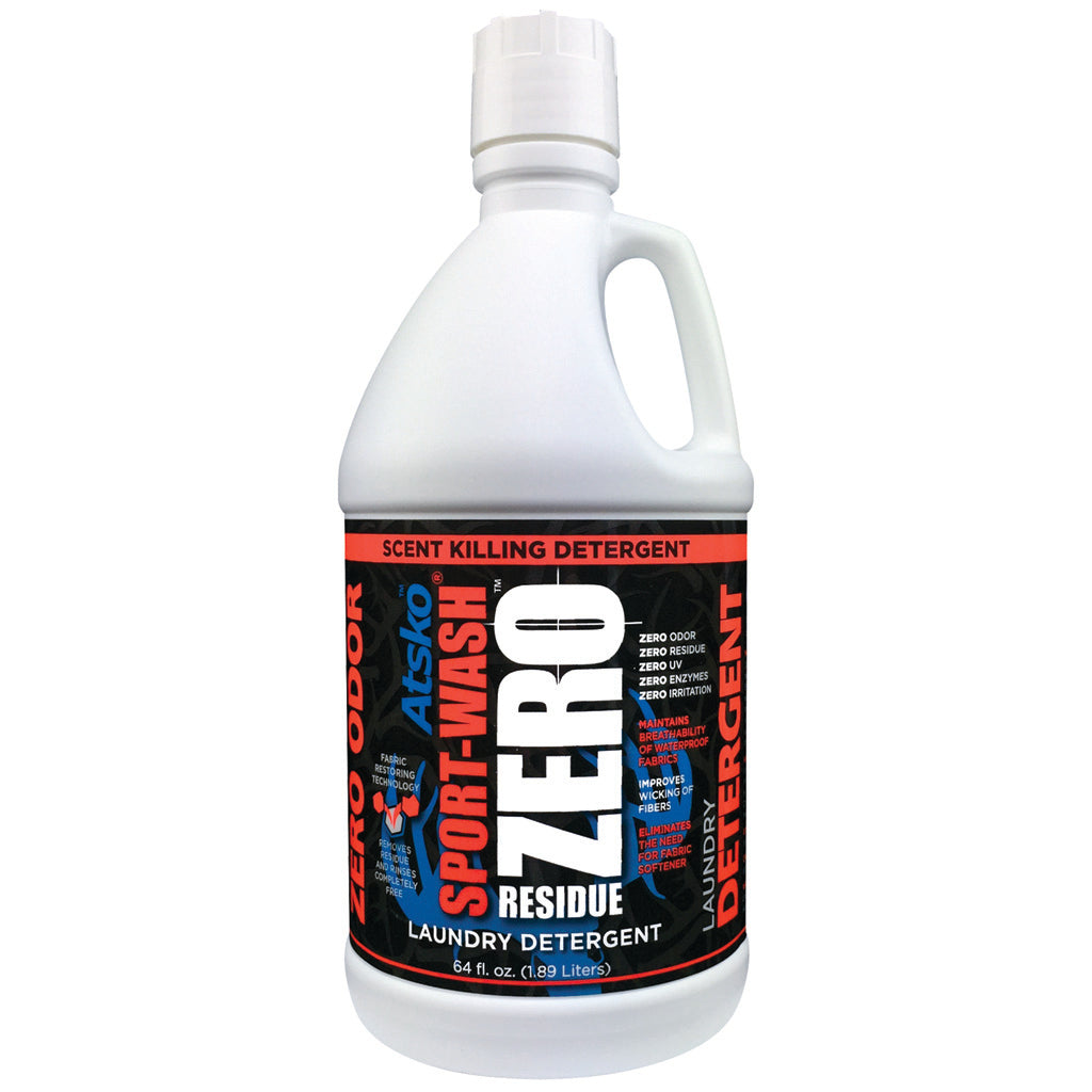 Atsko Atsko Zero Sport Wash Laundry Detergent 64 Oz. - Archery & Outdoor Gear - DropShot Archery