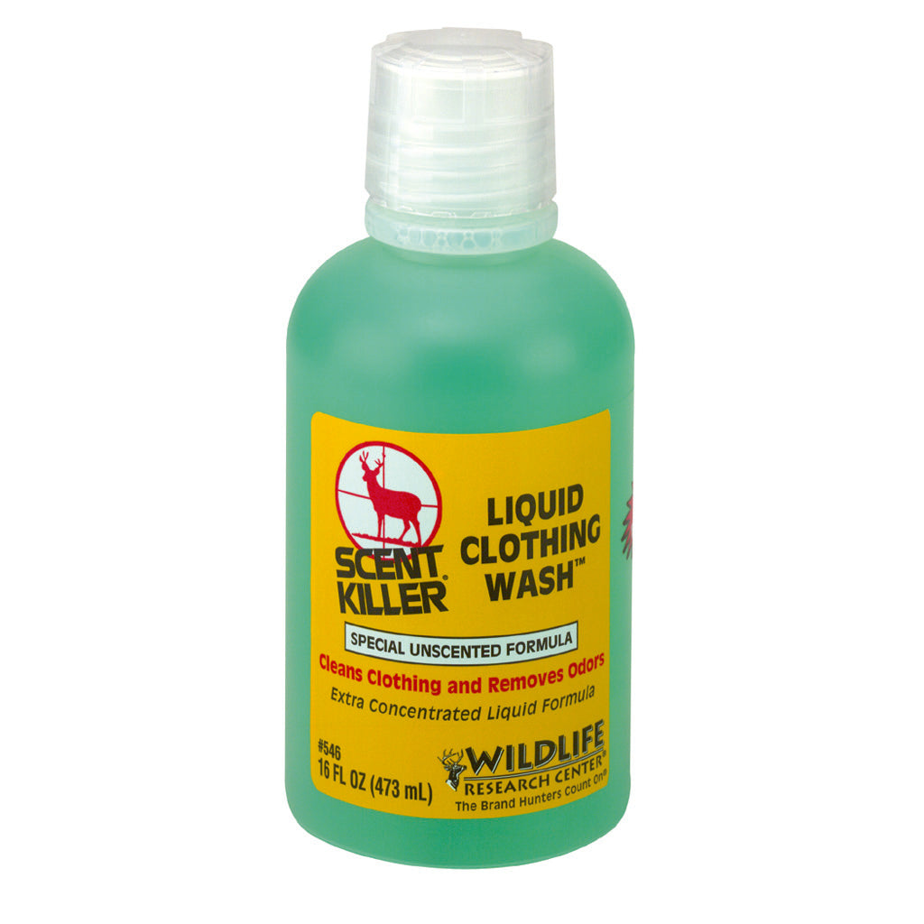 Wildlife Research Wildlife Research Scent Killer Clothing Wash 18 Oz. - Scents & Attractants - DropShot Archery