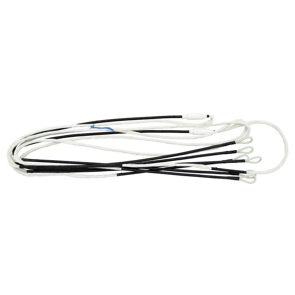 Gas Ghost Xv String And Cable Set White W/ Black Serving Pse Performx