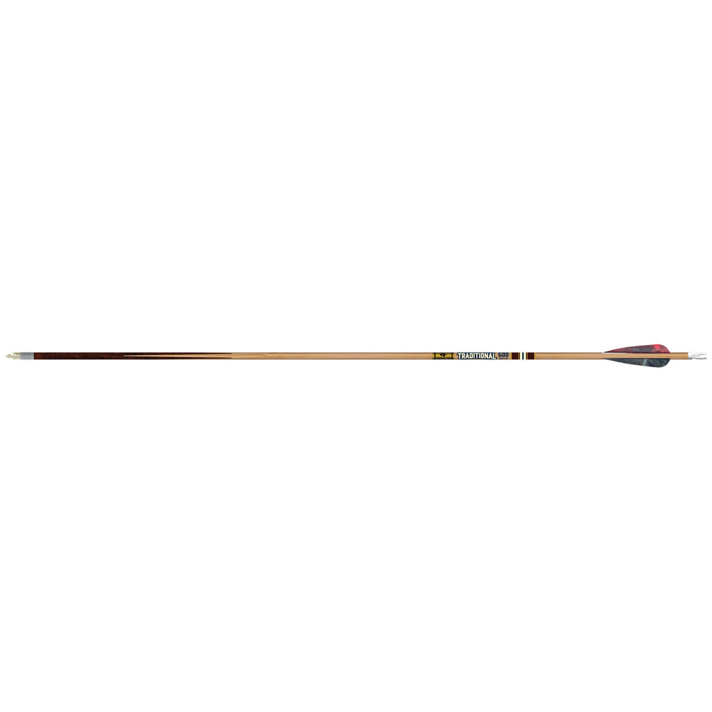 Gold Tip Gold Tip Traditional Classic Arrows 500 4 In. Feathers 6 pk - Arrows & Bolts - DropShot Archery