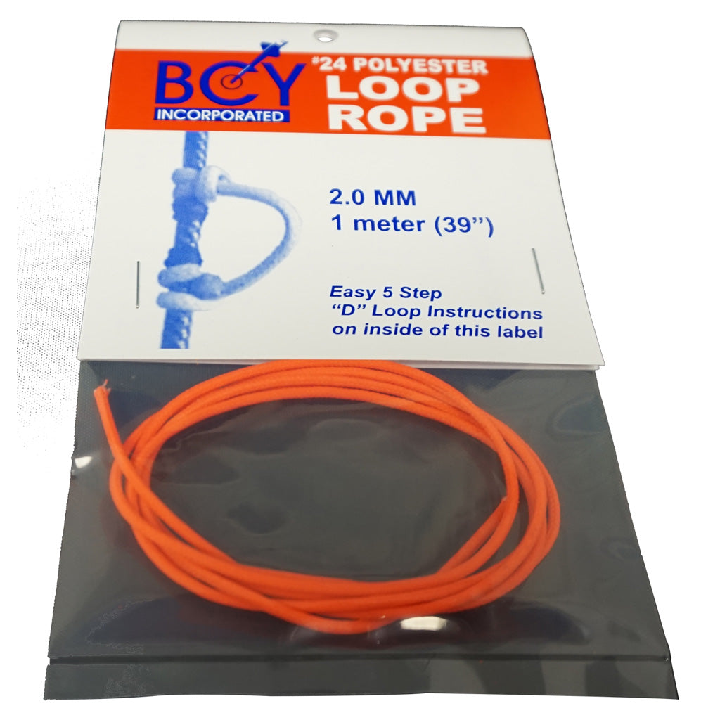 Bcy Bcy 24 D-loop Material Neon Orange 1m - Archery & Outdoor Gear - DropShot Archery