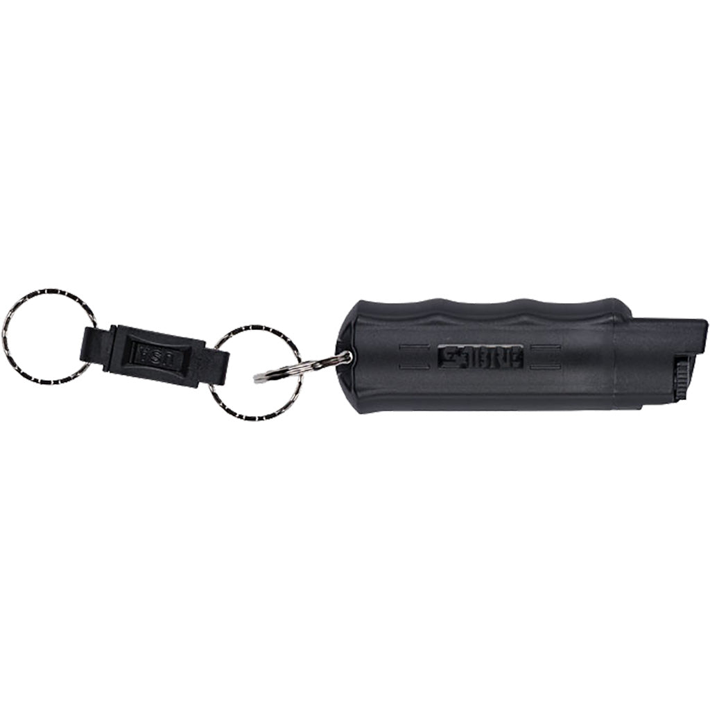 Sabre Sabre 3-in-1 Key Chain Pepper Spray Black Hardcase With Quick Release Key Ring - Archery Accessories - DropShot Archery