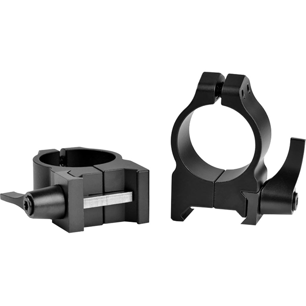 Warne Warne Maxima Vertical Quick Detach Scope Rings Matte Black 1 In. Medium - Archery & Outdoor Gear - DropShot Archery
