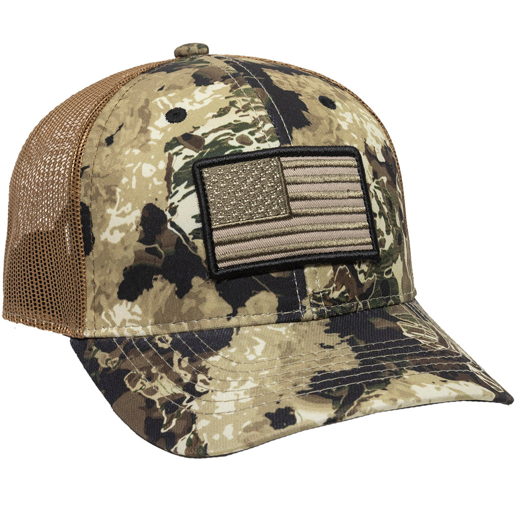 Outdoor Cap Outdoor Cap Veil Flag Cap Veil Whitetail/brown - Archery & Outdoor Gear - DropShot Archery