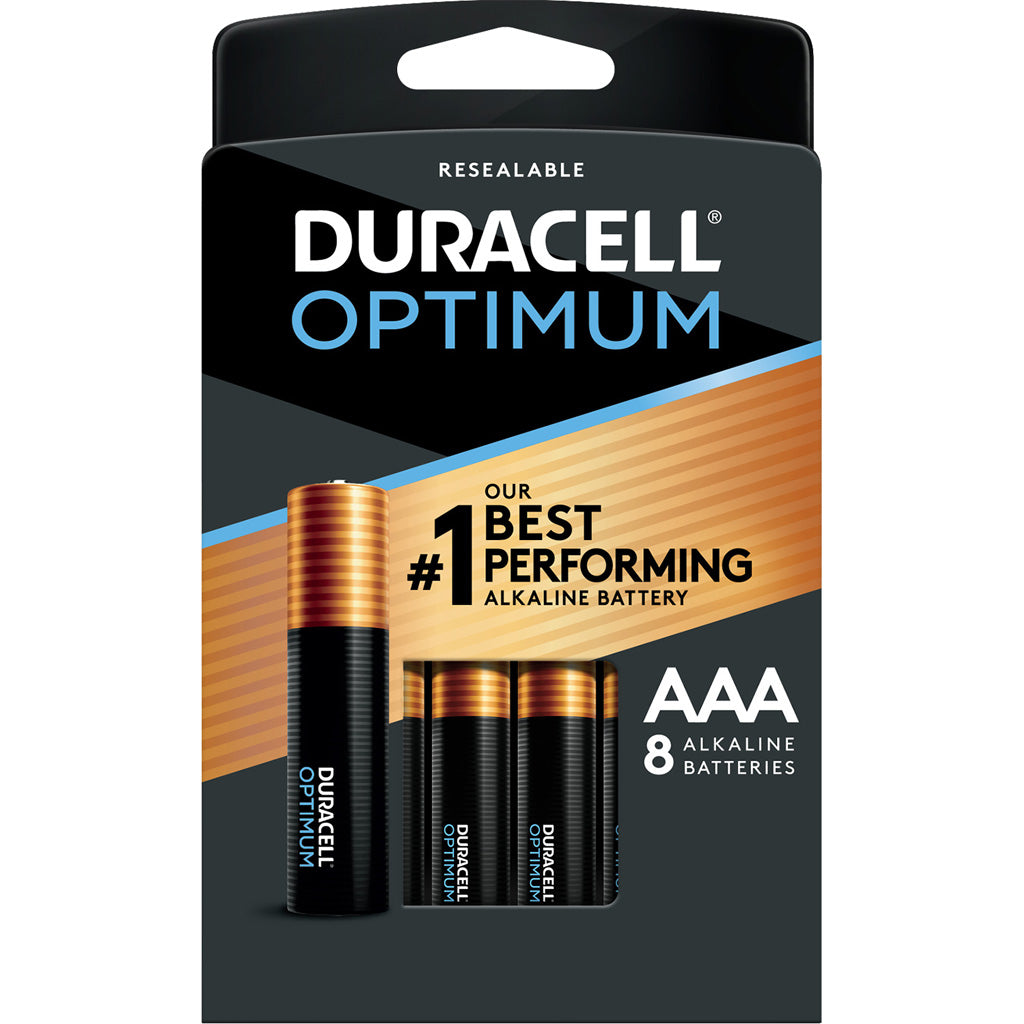 Duracell Duracell Optimum Batteries Aaa 8 pk. - Archery & Outdoor Gear - DropShot Archery