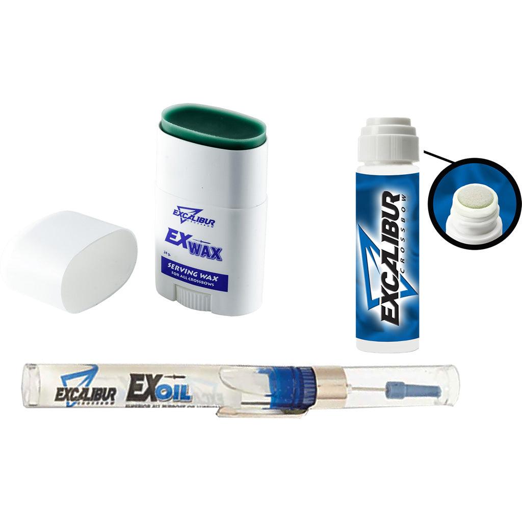 Excalibur Excalibur Utility Pack X-slick, Ex-wax And Ex Oil - Crossbows - DropShot Archery