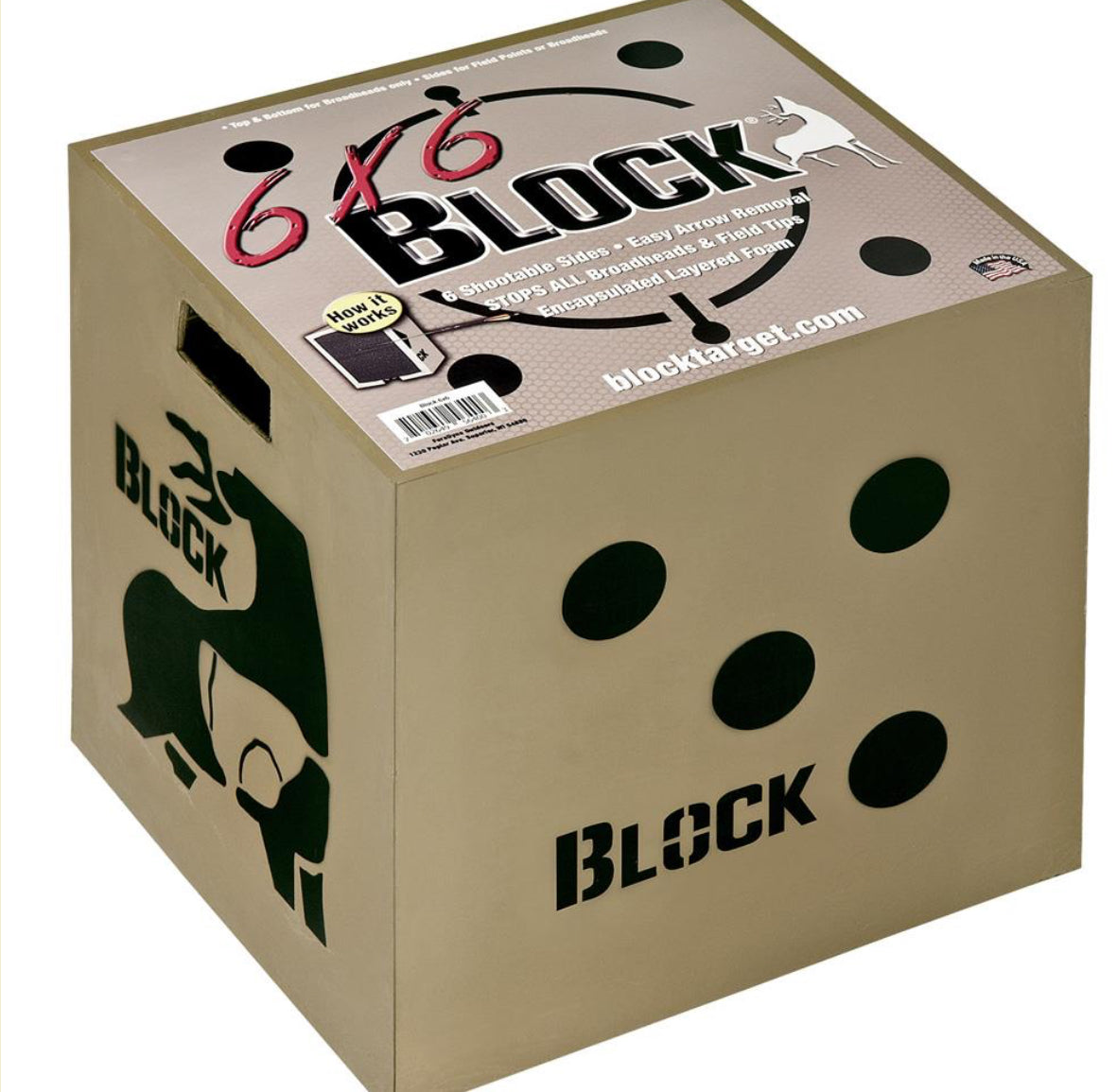 Block 6x6 Target - Dropshot Archery