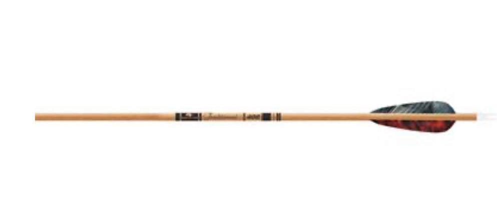 Gold Tip Traditional Arrows 4” Feathers 6pk - Dropshot Archery