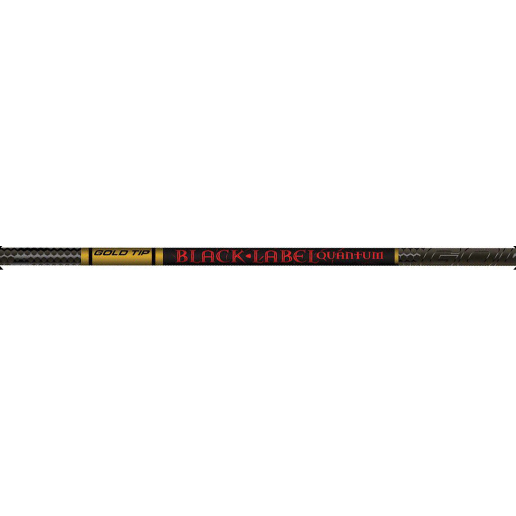 Gold Tip Gold Tip Black Label Quantum Shafts 340 1 doz. - Imported Draft - DropShot Archery