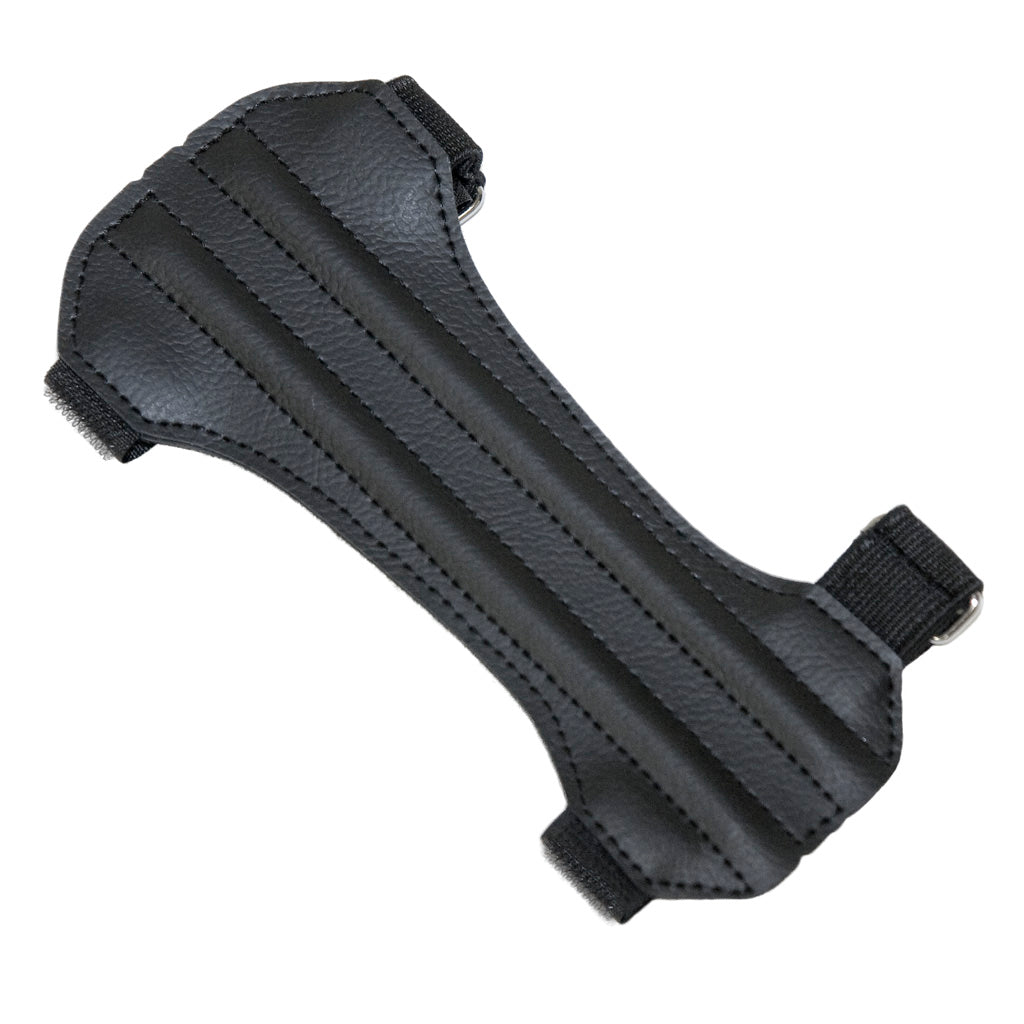 October Mountain October Mountain Arm Guard 2 Strap Hunter Black - Outdoor Gear - DropShot Archery