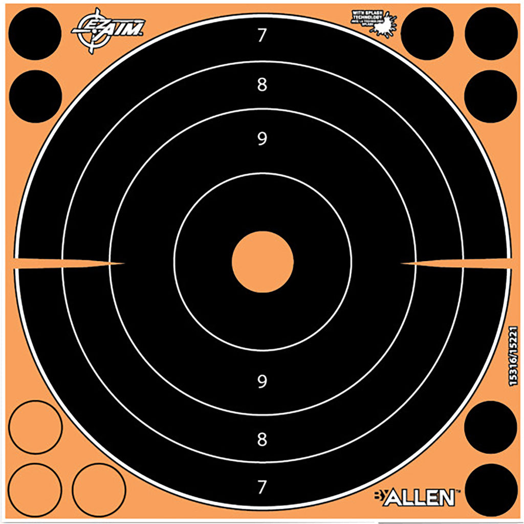 EzAim Splash Bullseye Paper Target