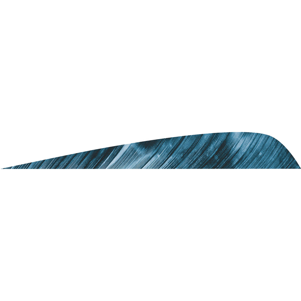 Gateway Gateway Parabolic Feathers Tre Blue 4 In. Lw 50 pk. - Outdoor Gear - DropShot Archery