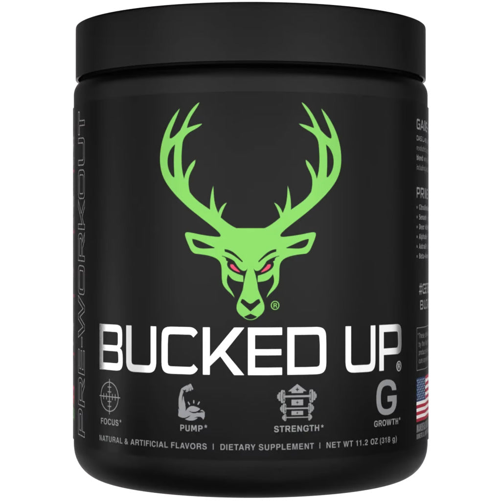 Bucked Up Pre-workout Watermelon 30 Serving Tub