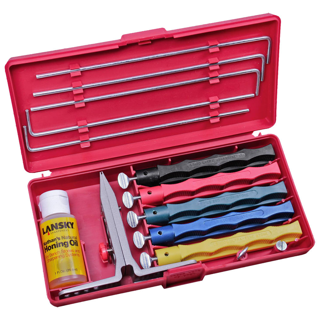 Lansky Lansky Deluxe Sharpening System 5 Stone - Archery & Outdoor Gear - DropShot Archery