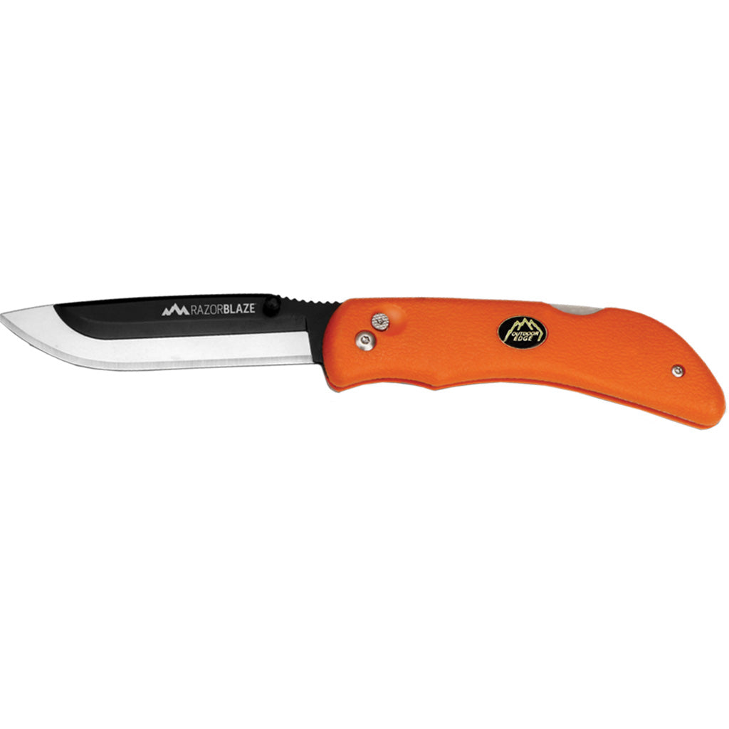 Outdoor Edge Outdoor Edge Razor Blaze Knife Orange 6 Blades Clamshell - Outdoor Gear - DropShot Archery