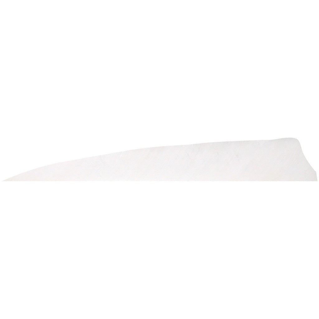 Gateway Gateway Shield Cut Feathers White 5 In. Rw 100 pk. - Archery & Outdoor Gear - DropShot Archery