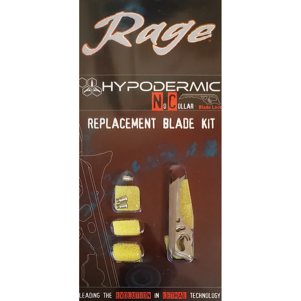Rage Rage Replacement Blade Kit Hypodermic Nc - Broadheads - DropShot Archery
