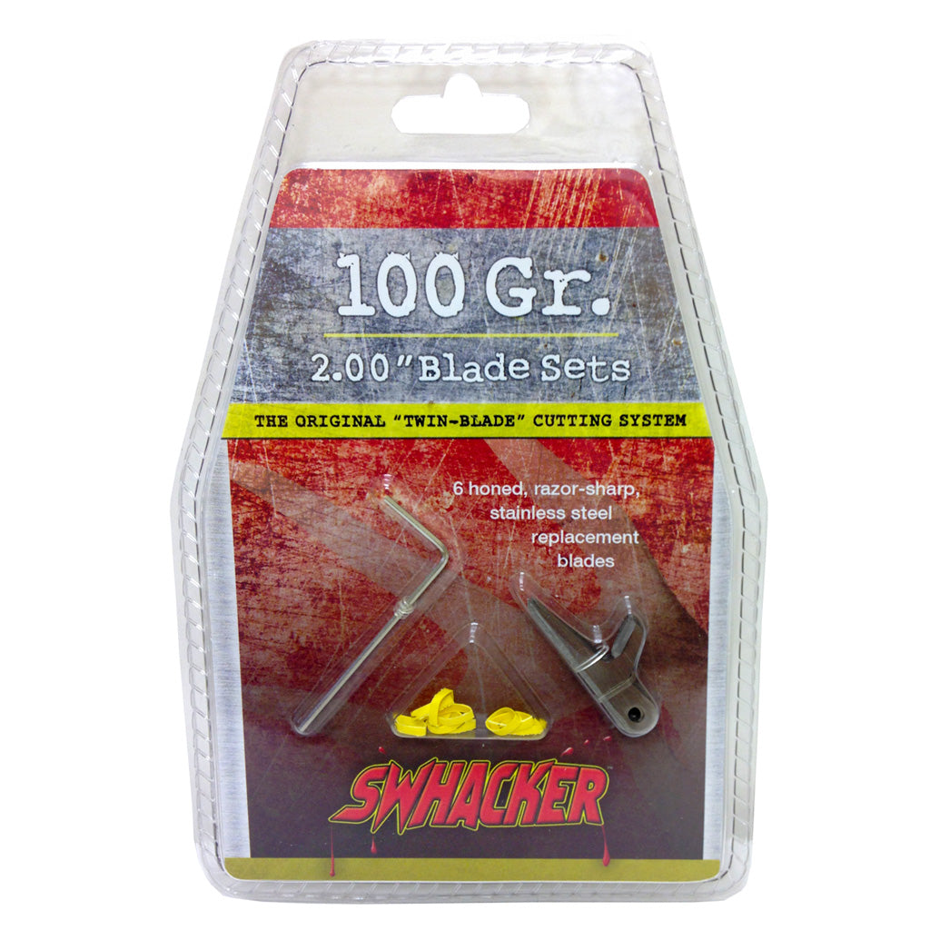 Swhacker Replacement Blades 2 Blade 100 Gr. 2 In. 6 pk.