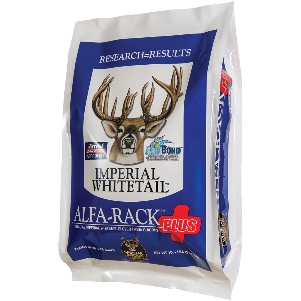 Whitetail Institute Whitetail Institute Imperial Seed Alfa Rack Plus 16.5 Lb. - Outdoor Gear - DropShot Archery